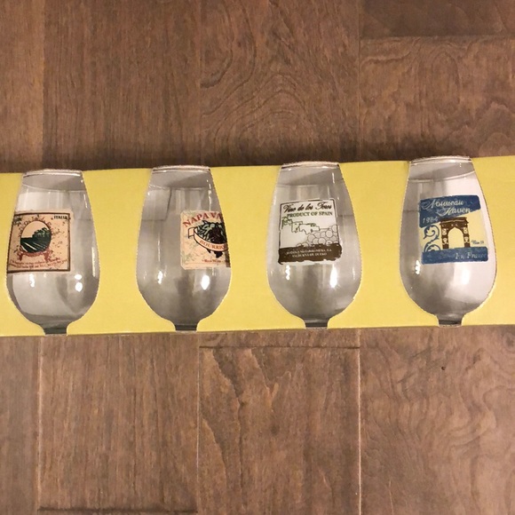 Pier 1 Dining Nwt Pier Stemless Wine Glasses Poshmark